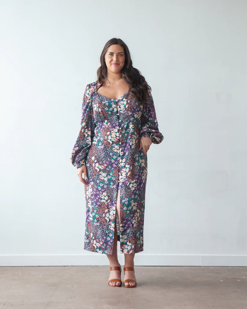 True Bias Patterns / Lora Dress / Curvy 14-32 - Image 7