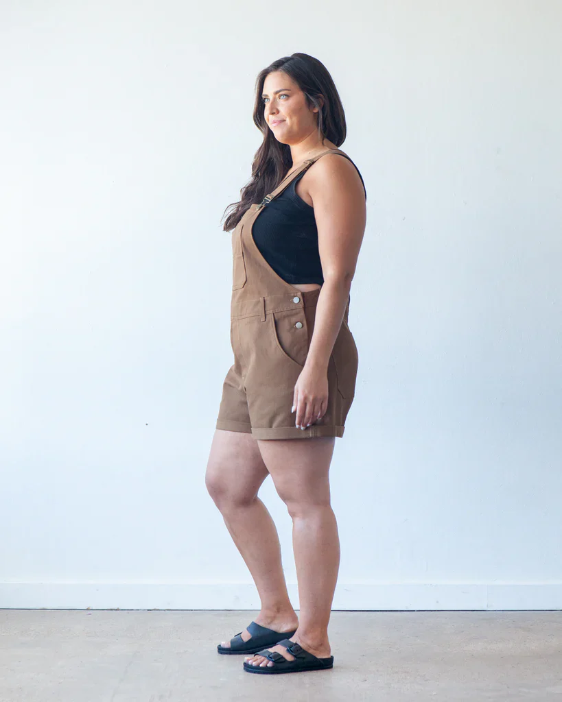 True Bias Patterns / Riley Overalls / Curvy - Image 6