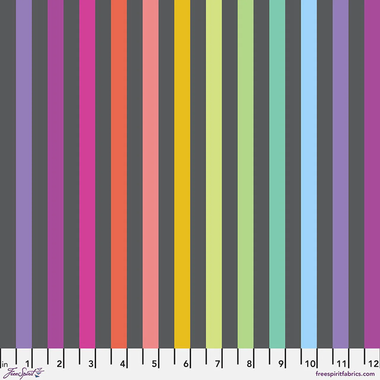True Colors Graywork / Disco Stripe / Carbon