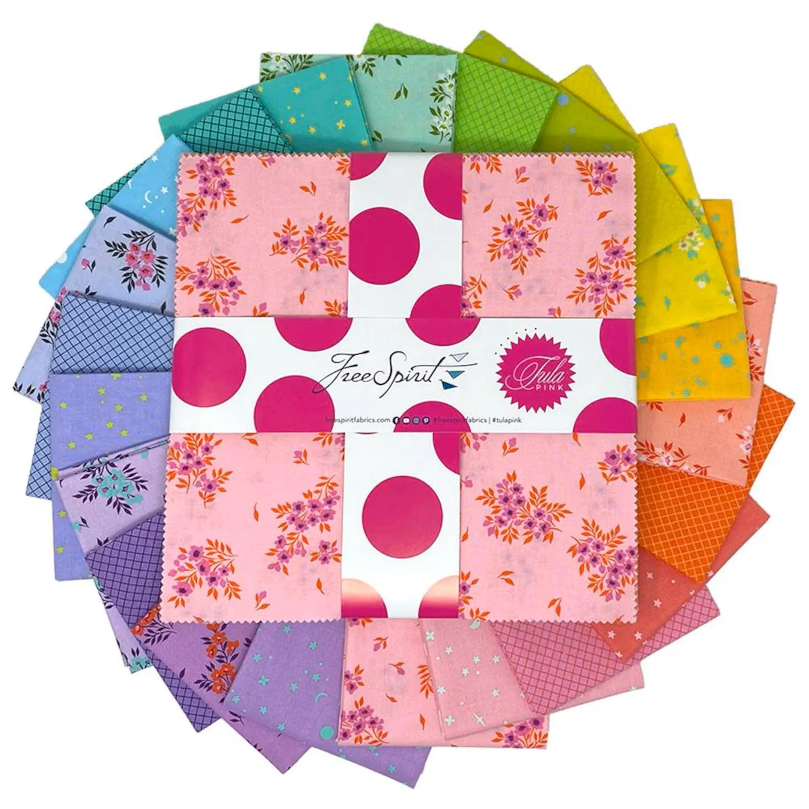 Tula Pink True Colors 10 Inch Layer Cake