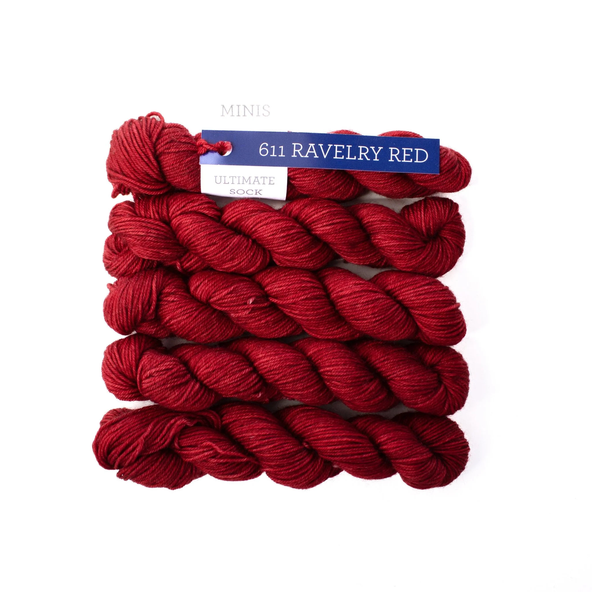 Ultimate Sock Minis / Ravelry Red