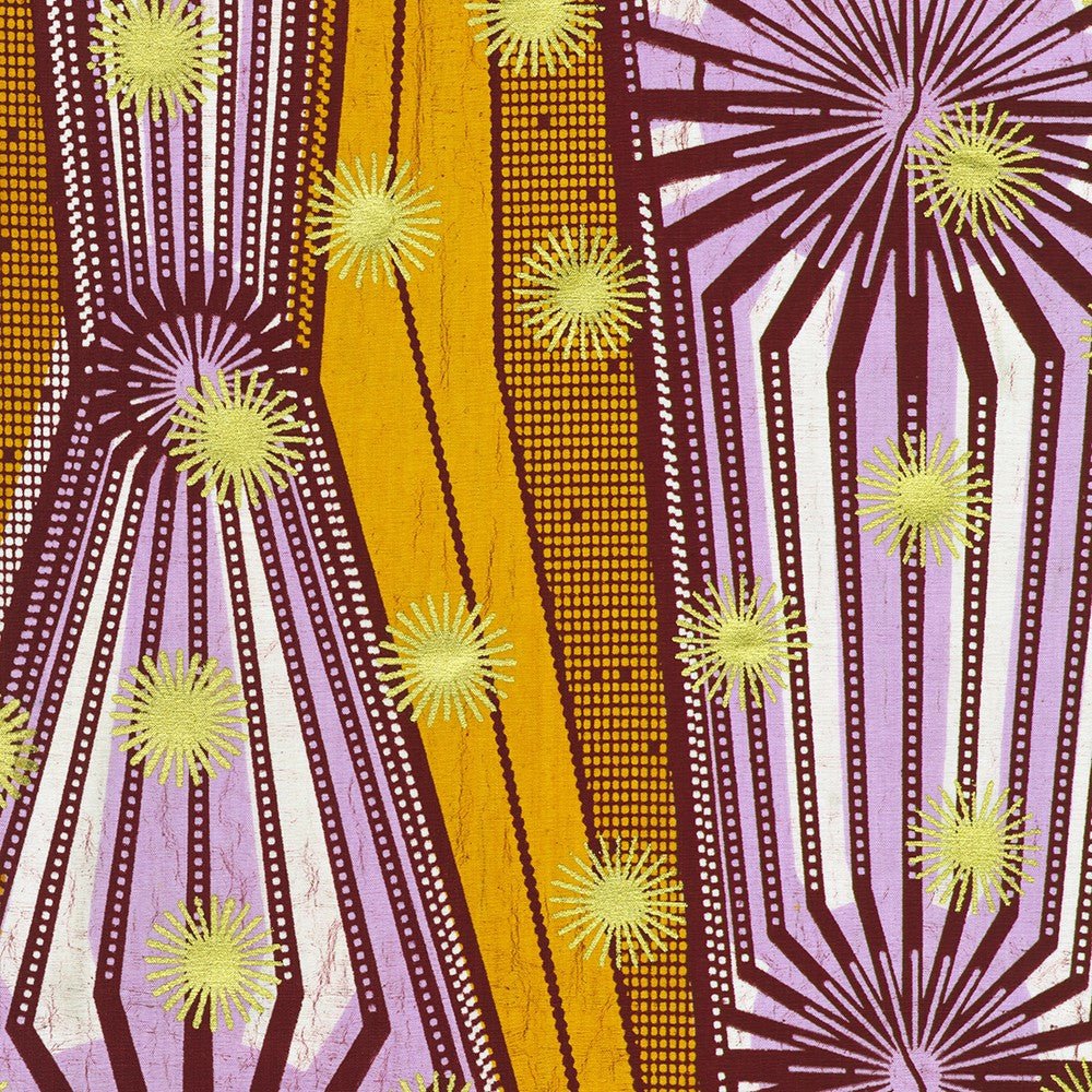 Uniwax Prints From The Ivory Coast / Wax Block / Grappa