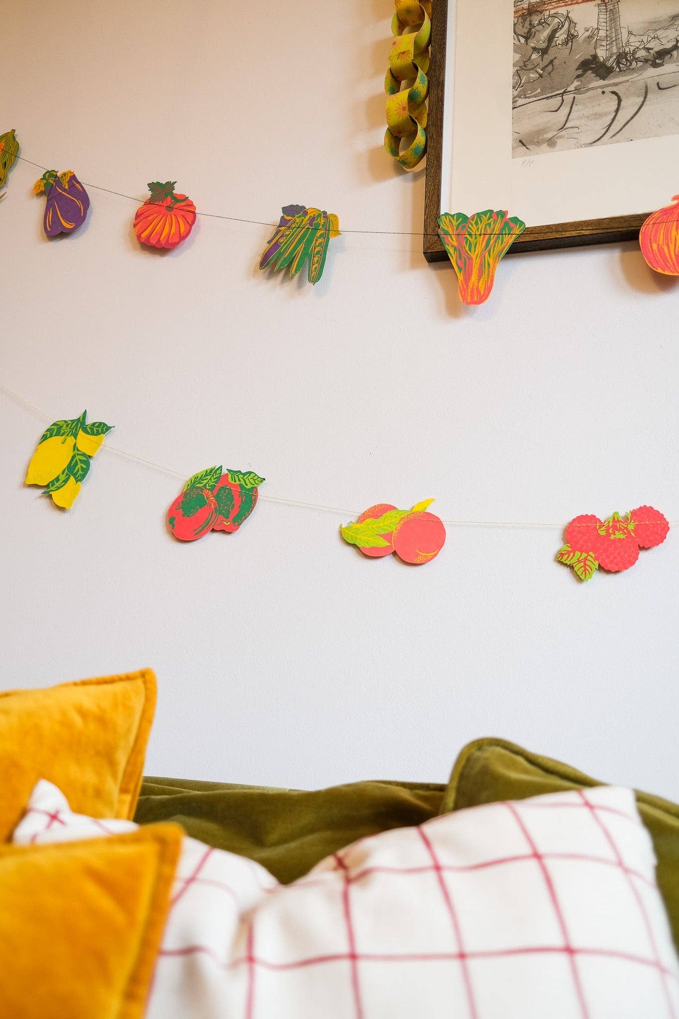 Vegetables Sewn Garland - Image 13