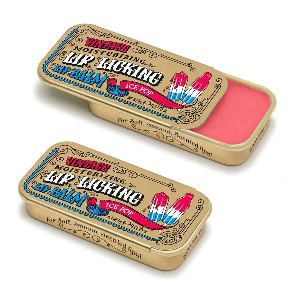 Vintage Lip Licking Balm / Ice Pop