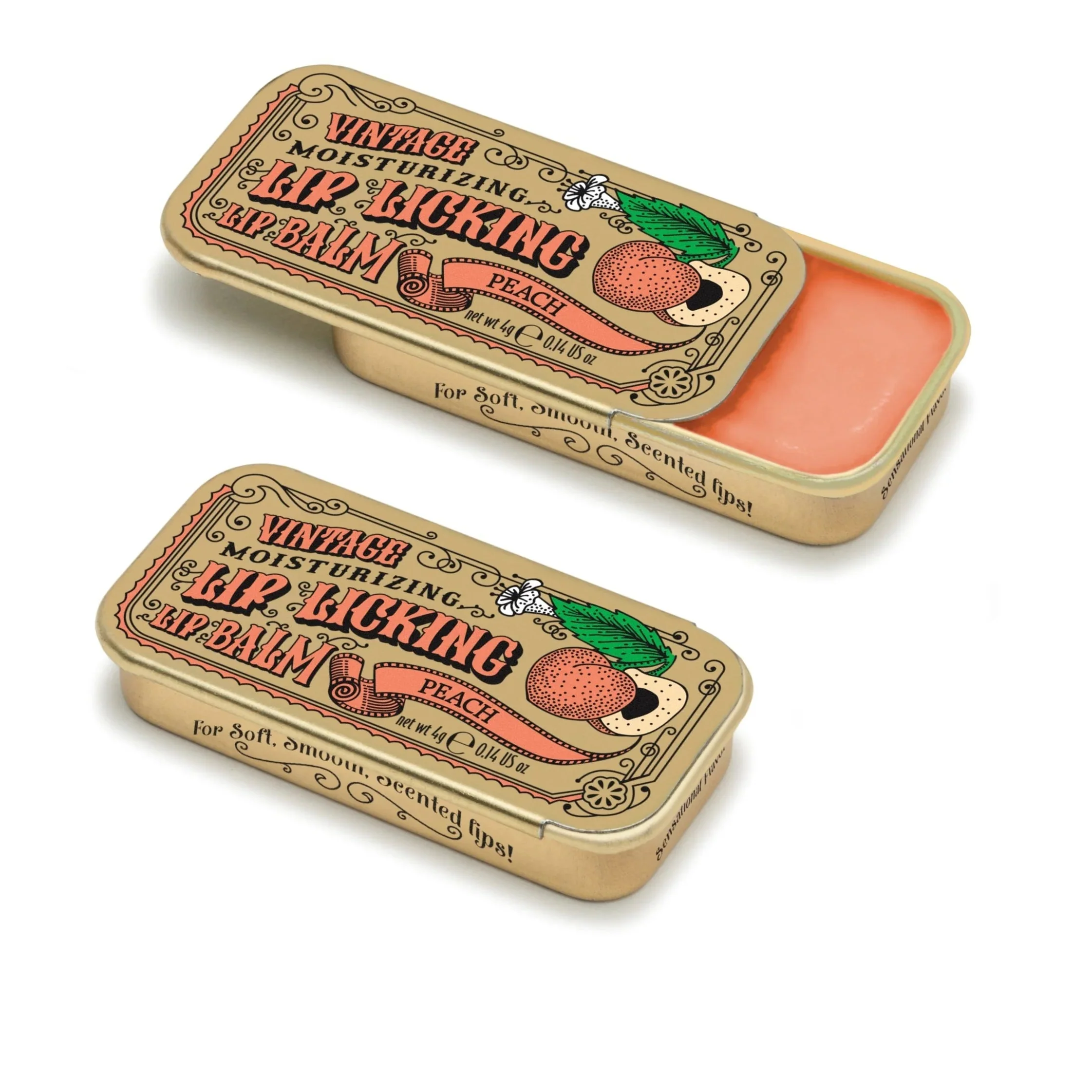 Vintage Lip Licking Balm / Peach