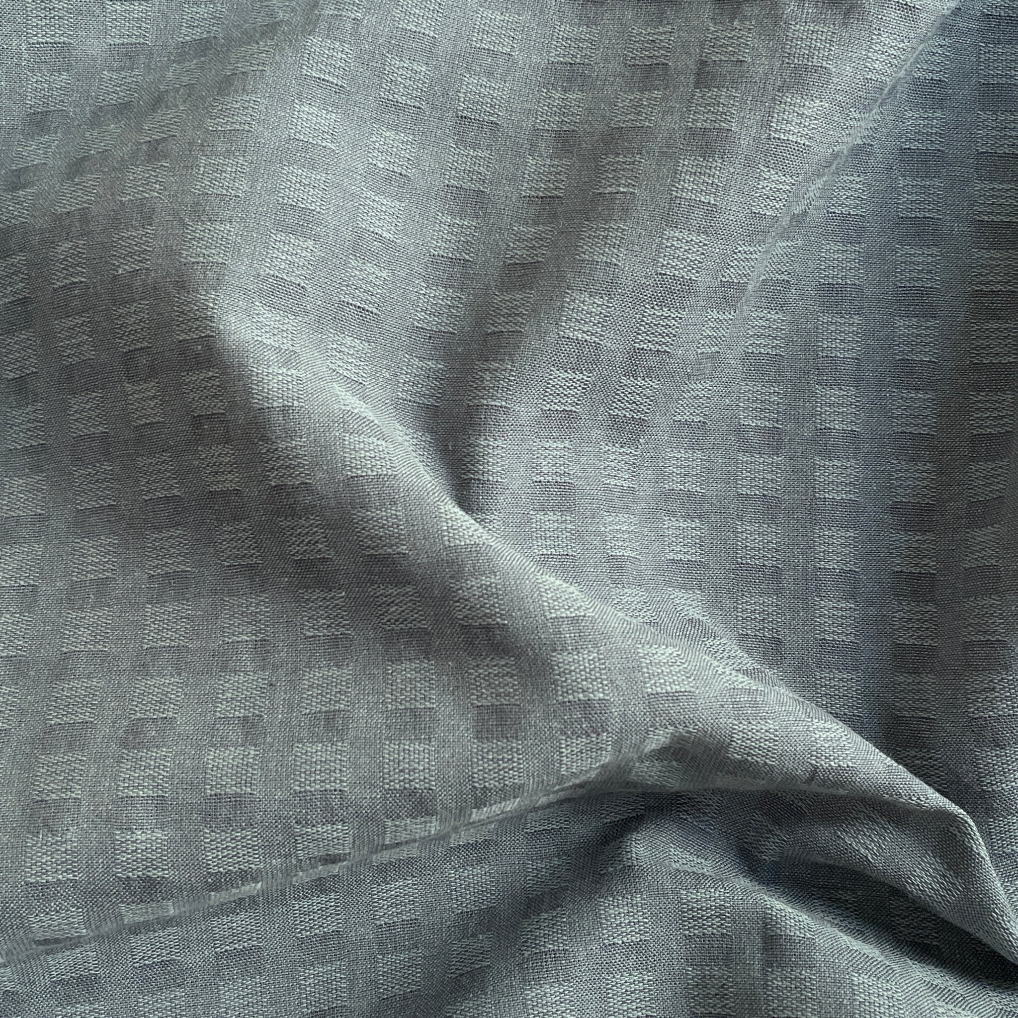 Waffle Woven Slate Blue