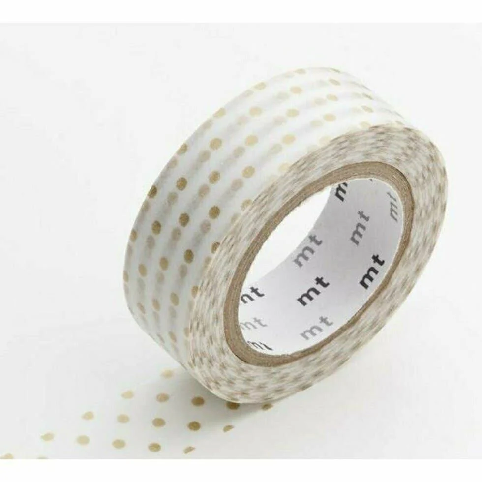 Washi Tape / Dot Gold