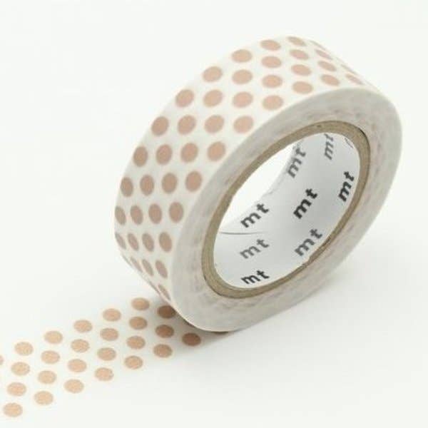 Washi Tape / Dot Milk Tea