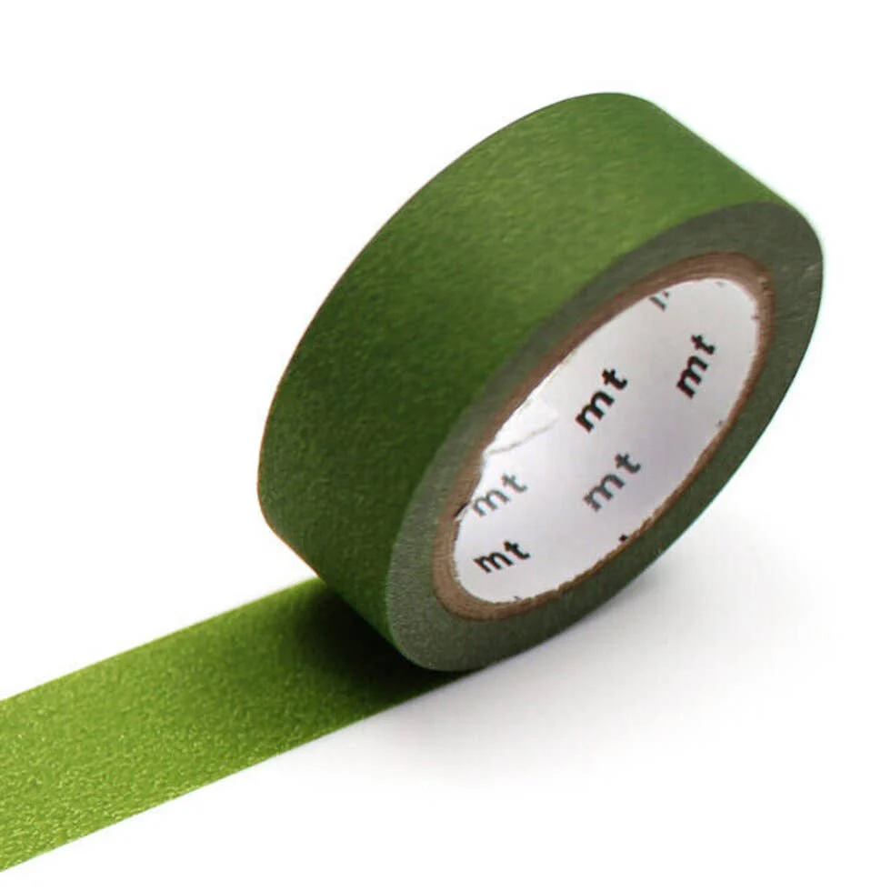 Washi Tape / Matte Olive Green