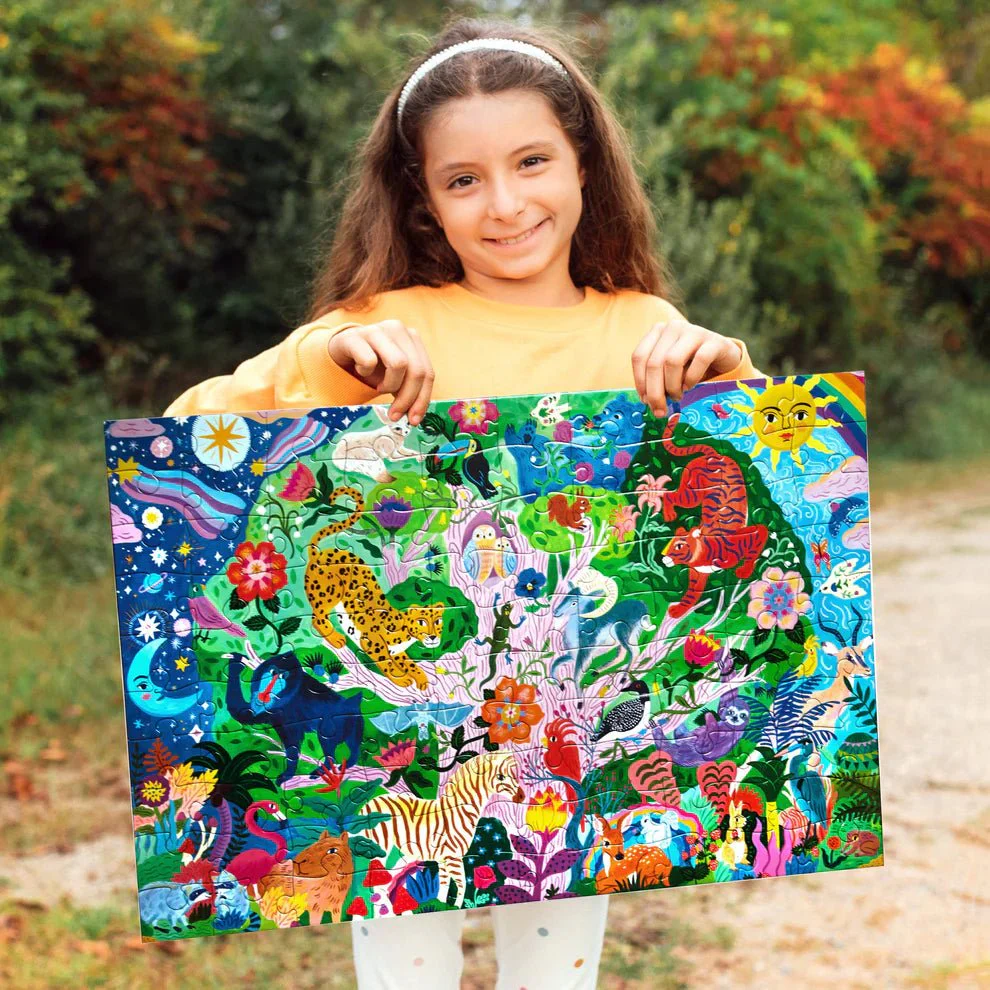 World Map 100 Piece Puzzle - Image 2