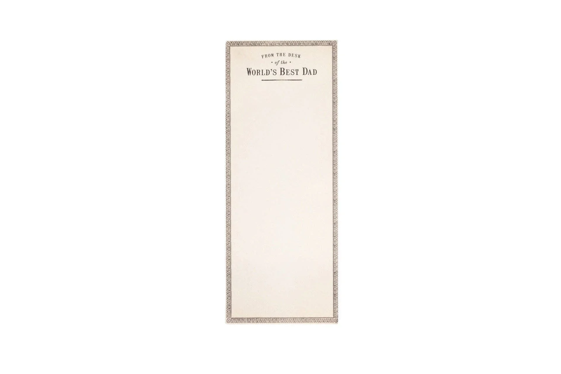 World's Best Dad Skinny Notepad - Image 2