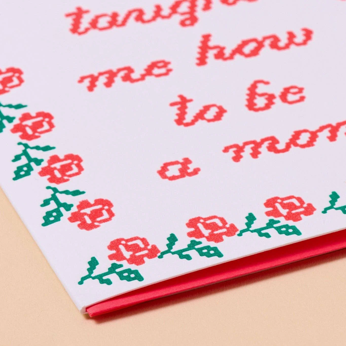 You Taught Me How To Be a Mom Card - Image 2