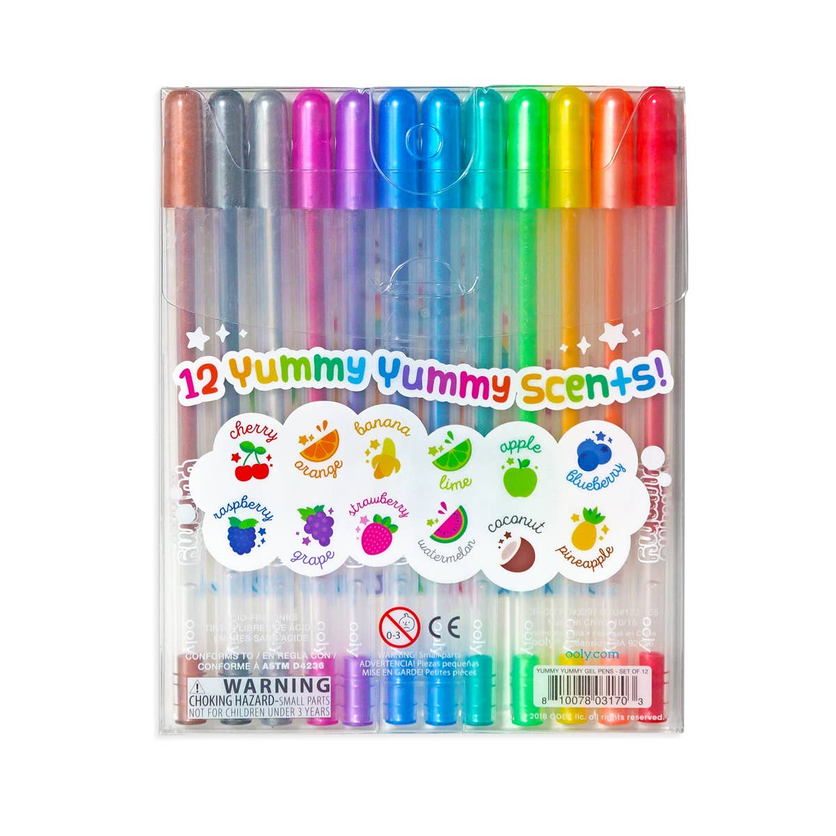 Yummy Yummy Scented Glitter Gel Pens - Image 2